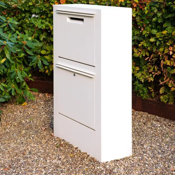 Briefkasten für Post und Pakete